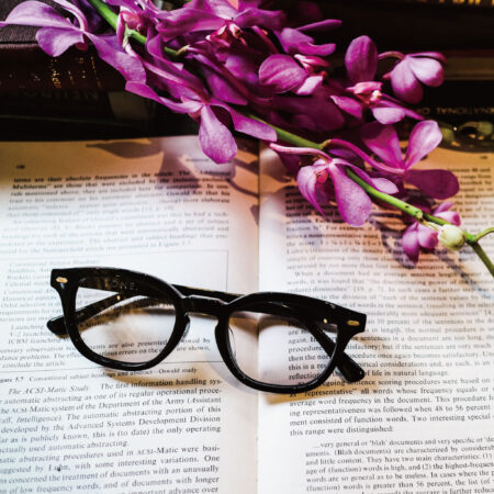 TONE. / IRIS / Black / Light Gray Lens