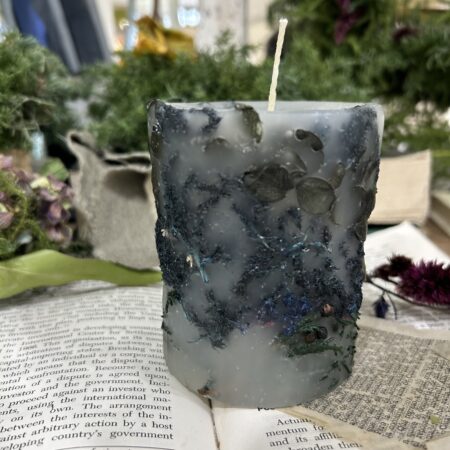 L.O.T / Original Botanical Candle #02 / Blue×Black