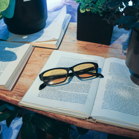 TONE. / AXEL / Mad Black / Yellow Lens